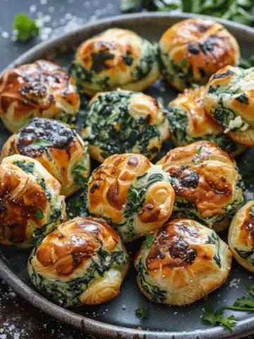 Greek Spinach Puffs