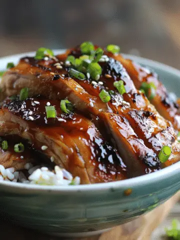 Hawaiian Shoyu Chicken