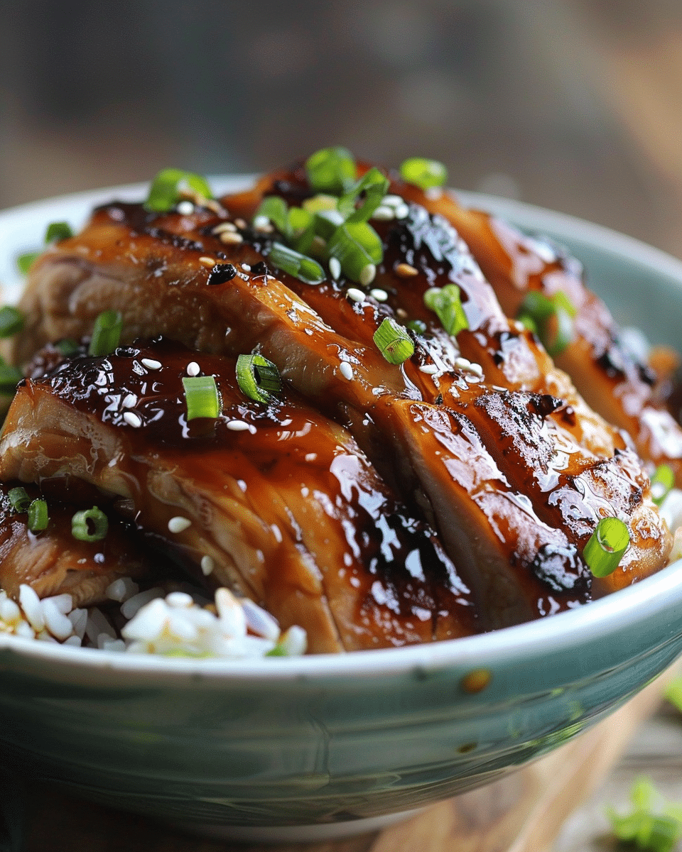 Hawaiian Shoyu Chicken