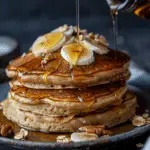 Healthy Cinnamon Oat Pancakes