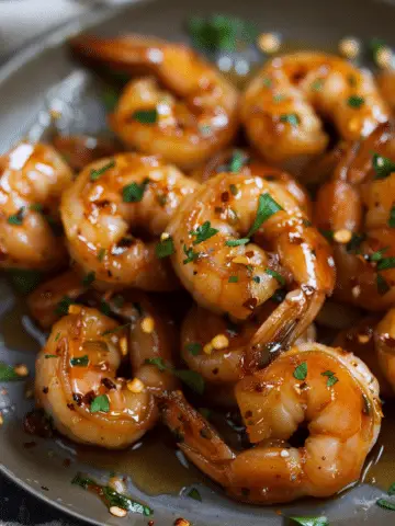 High-Protein Honey Garlic Shrimp