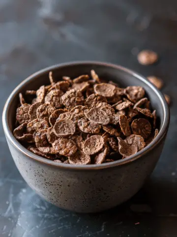 Homemade Chocolate Cereal