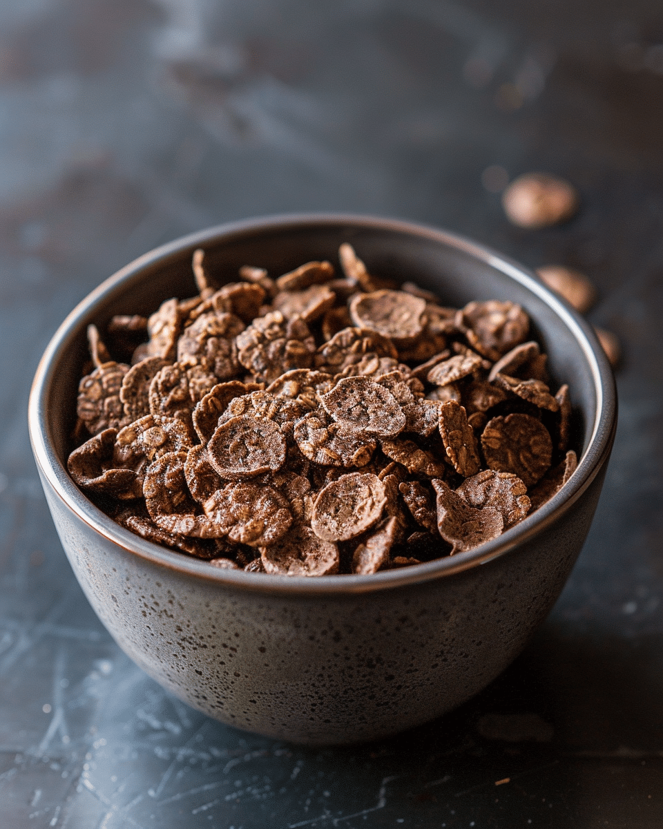 Homemade Chocolate Cereal