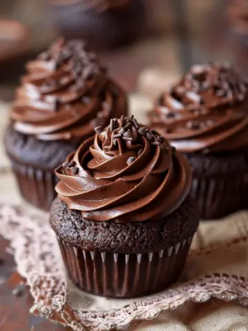Homemade Chocolate Cupcakes