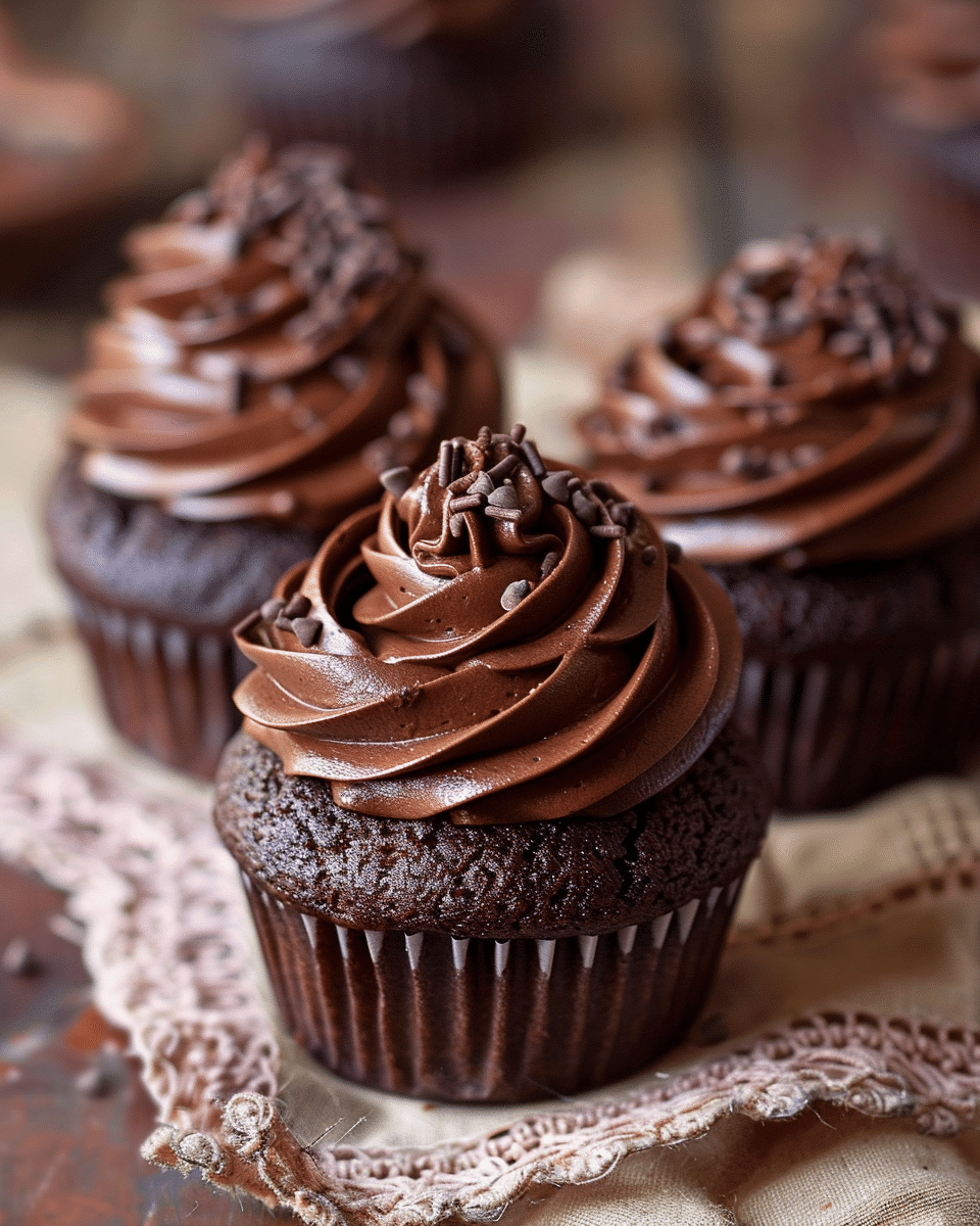 Homemade Chocolate Cupcakes