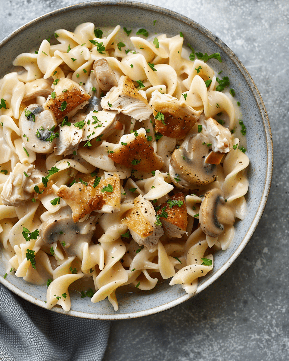 Homestyle Chicken and Noodles