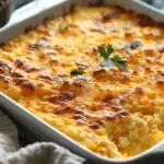 Loaded Cheesy Corn Casserole