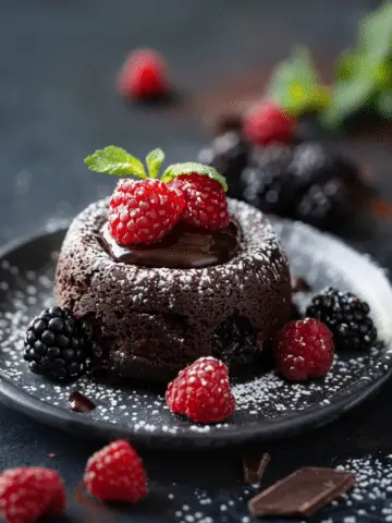 Molten Chocolate Lava Cakes
