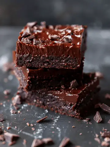 No-Bake Raw Chocolate Brownies