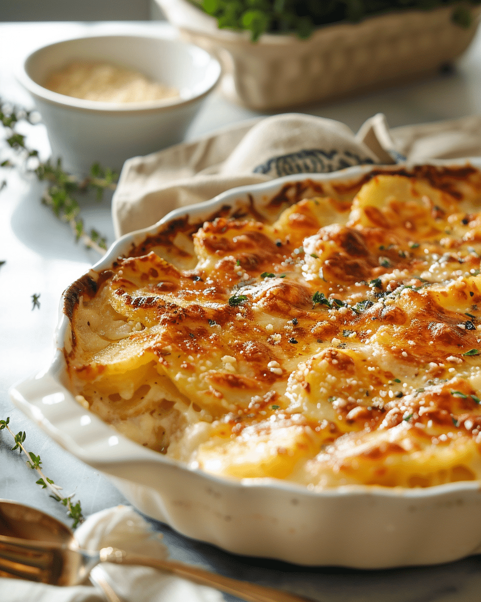 Parmesan Scalloped Potatoes