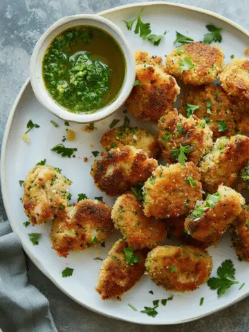 Quick Chicken and Broccoli Nuggets for Baby