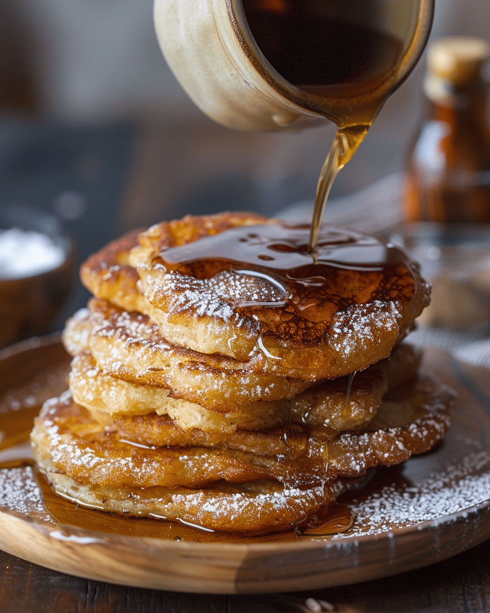 Spanish Churro Pancakes