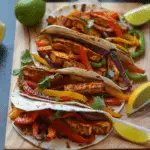 Spicy Tofu Fajitas