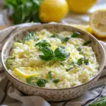 Spring Lemon Pasta (Risotto Style)