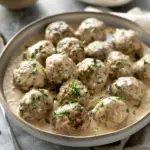 Swedish-Style Creamy Meatballs