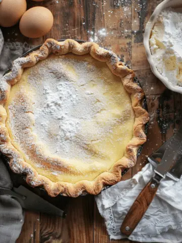Sweet & Creamy Italian Ricotta Pie
