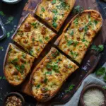 Tandoori Chicken Garlic Bread