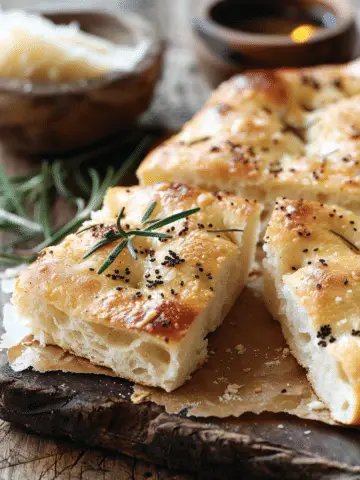 Traditional Focaccia Bread