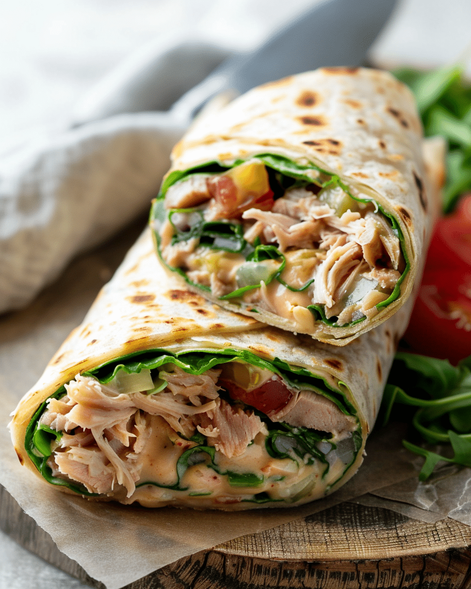 Tuna Melt Wrap