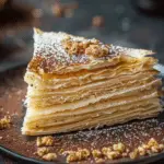 Vanilla & Speculoos Crêpe Cake