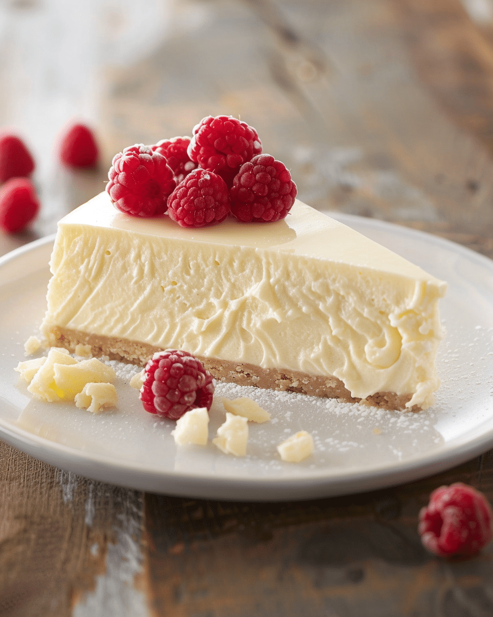 White Chocolate Cheesecake