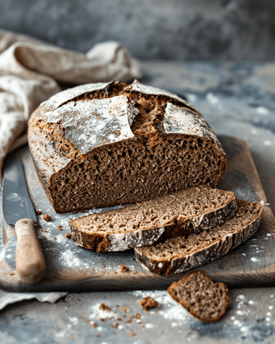 Authentic German Roggenbrot (Rye Bread)