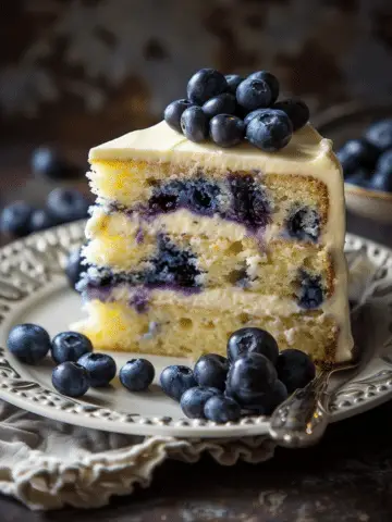 Blueberry Compote Cake & Cupcake Filling