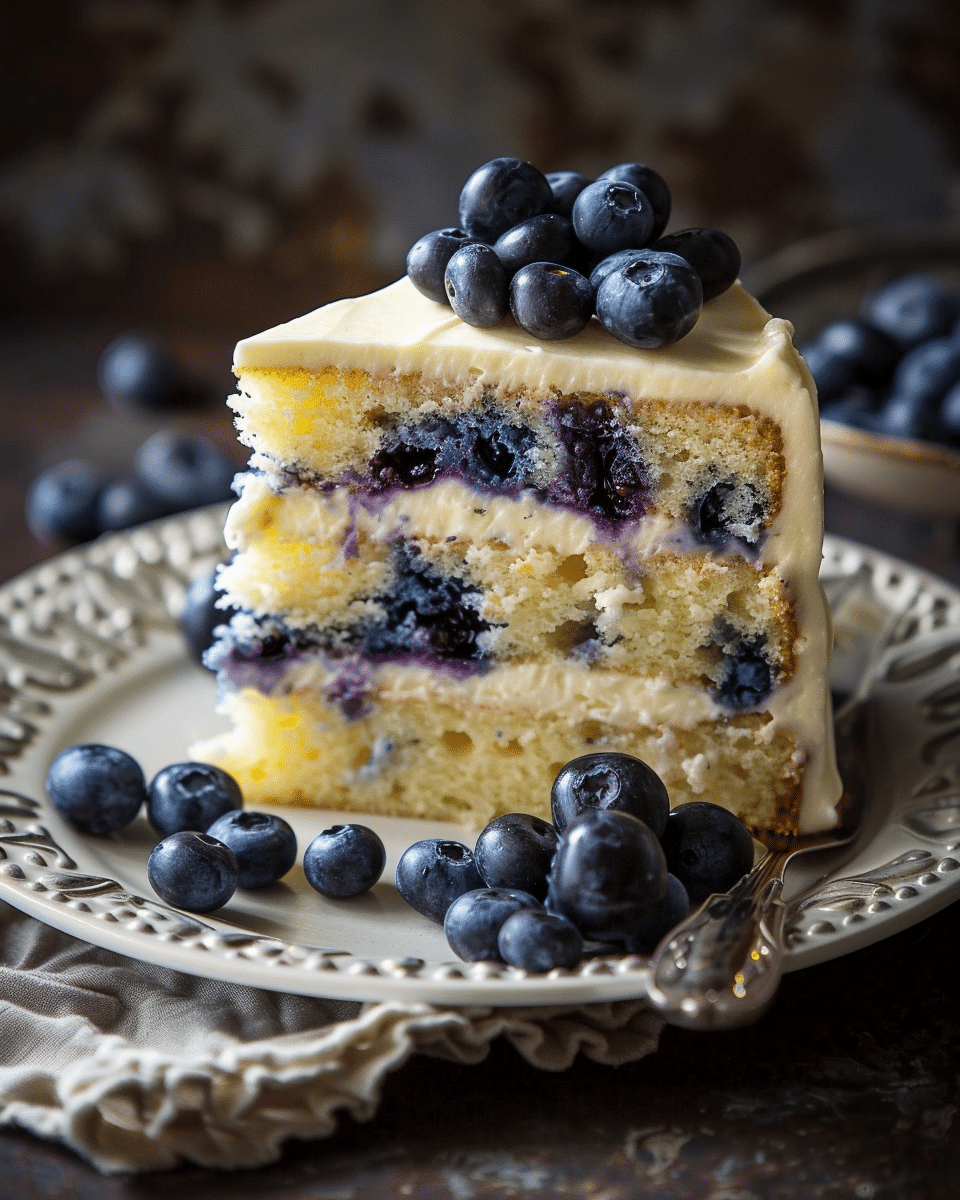 Blueberry Compote Cake & Cupcake Filling