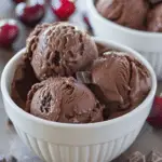 Chocolate Cherry Frozen Yogurt Bon Bons