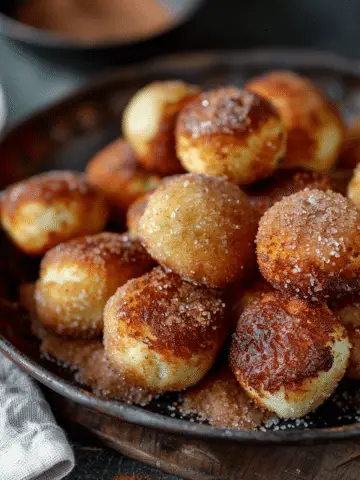 Cinnamon Sugar Soft Pretzel Bites