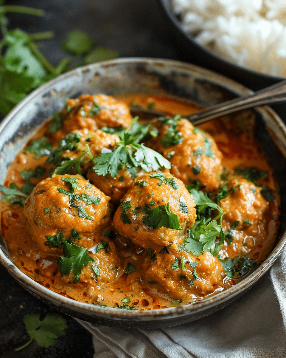 Easy Turkey Ball Curry
