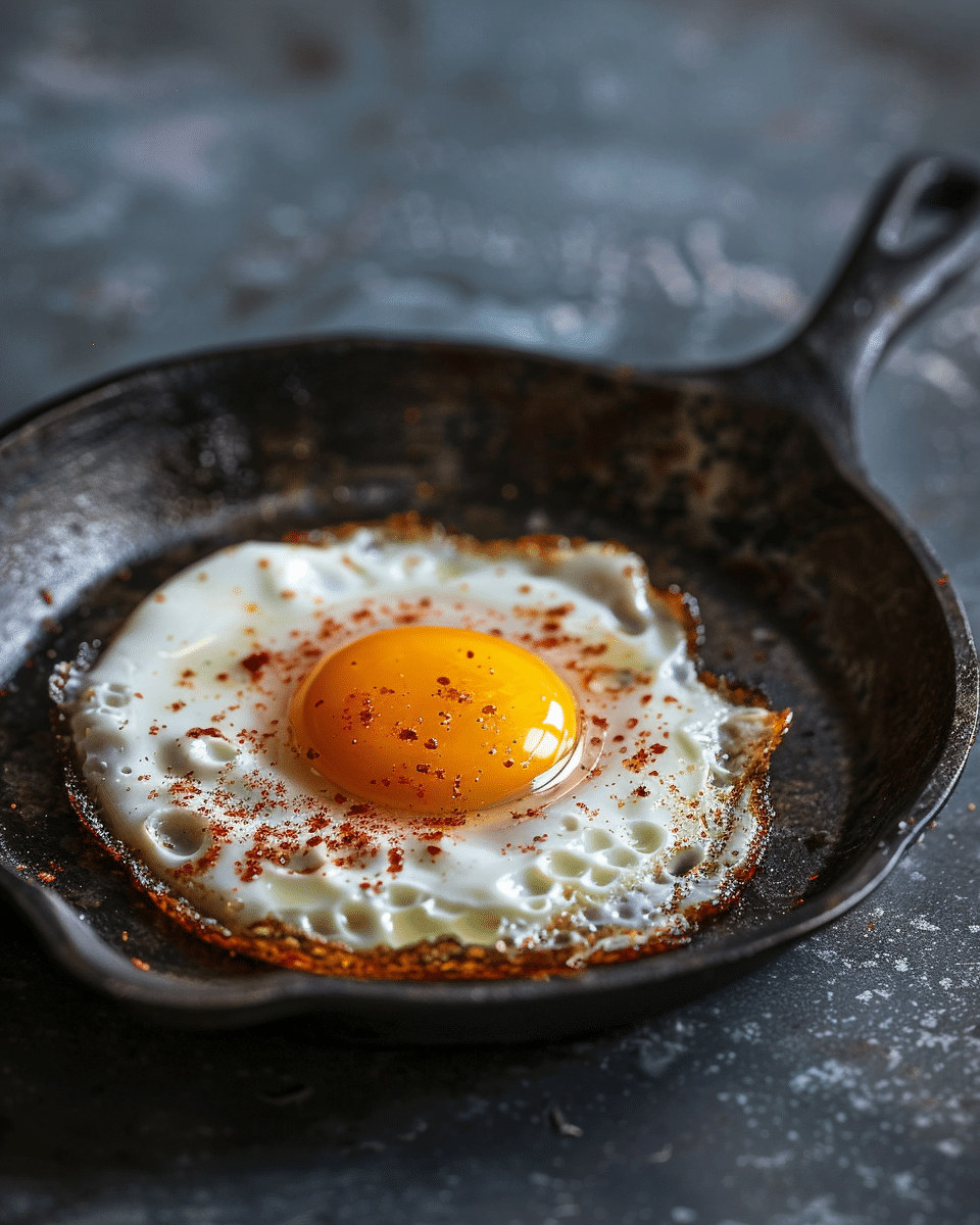 Fried Egg with Ketchup