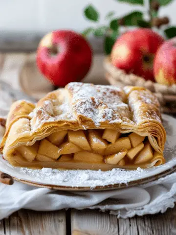 German Apple Strudel (Apfelstrudel)