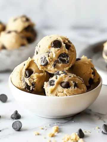 Gluten Free Chocolate Chip Cookie Dough Footballs
