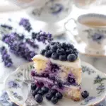 Lavender Blueberry Tea Cakes