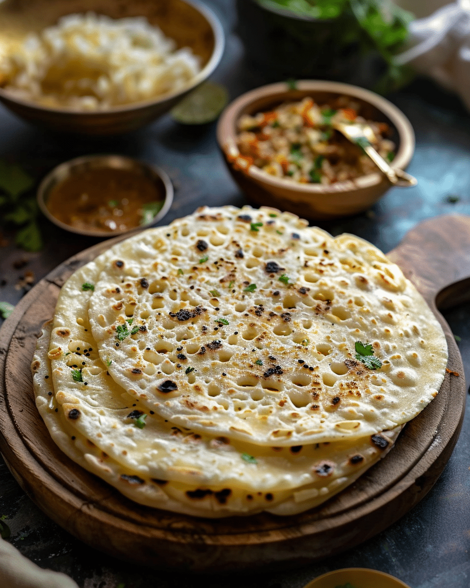 Leftover Rice Chapathi