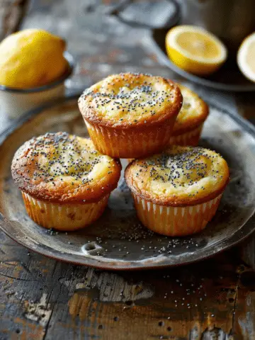 Lemon Poppy Seed Muffins