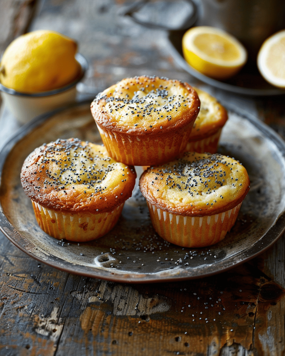 Lemon Poppy Seed Muffins