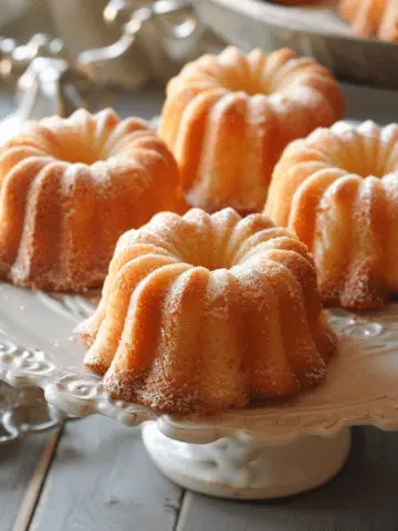 Mini Bundt Cakes