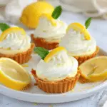 Mini No-Bake Lemon Cheesecake Tarts