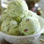 Pistachio Frozen Yogurt Bites