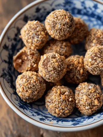 Quick Chickpea Truffles