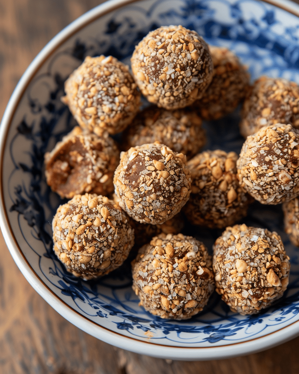 Quick Chickpea Truffles