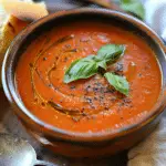 Roasted Tomato Basil Soup
