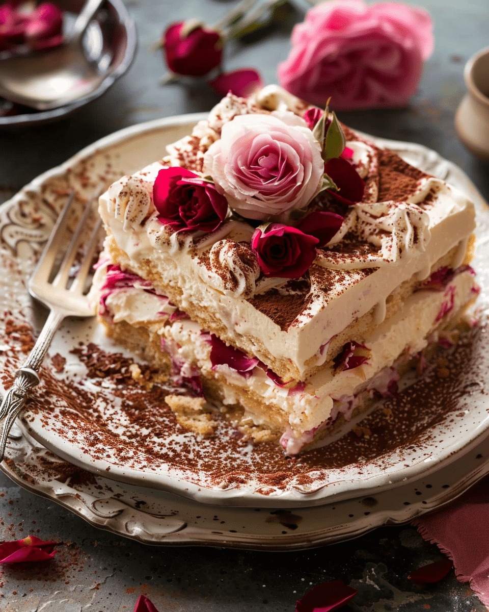 Rose Tiramisu