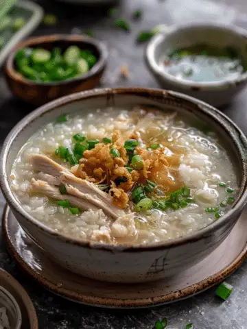 Rotisserie Chicken Congee