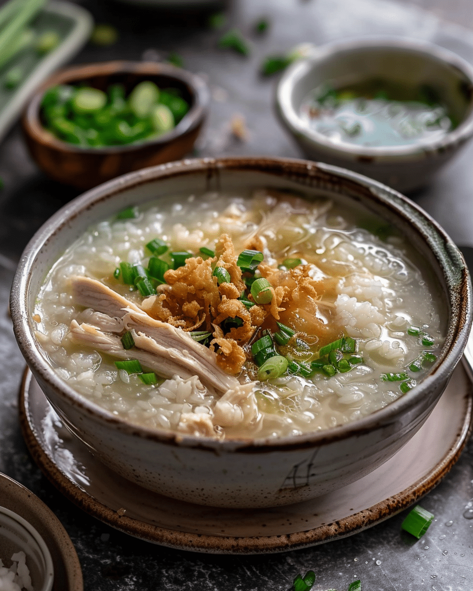 Rotisserie Chicken Congee