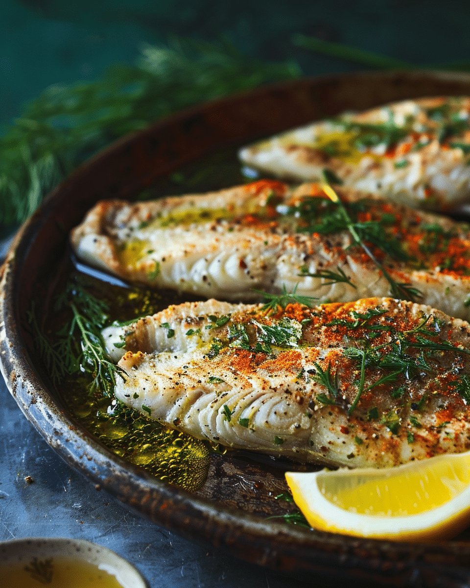 Steamed Fish with Herbs and Spices