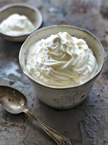 Whipped Greek Yogurt