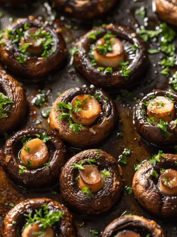 15 Minute Garlic Butter Mushrooms